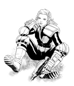 2000adonline:  Psi-Judge Anderson by UK artist,