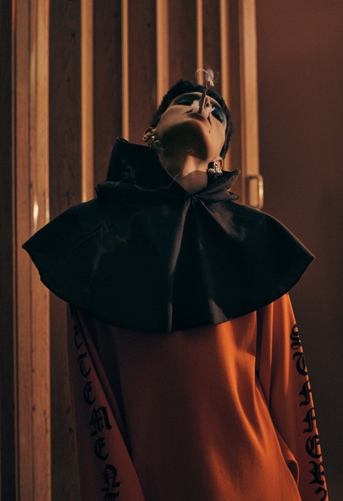 leah-cultice:Aida Becheanu & Aj Krakovsky by Gregory Harris for Dazed Magazine Spring/Summer 201