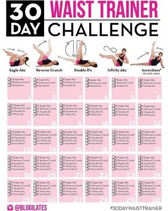 30 Day Full Body Challenges (Tbh this bitches work so good 9/10 would recommend ) Blogilates.com