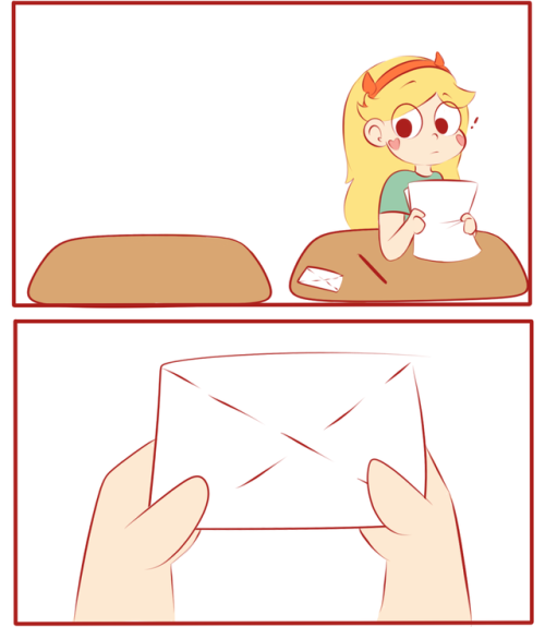 starydraws:  Sweet Starco Notes Au.