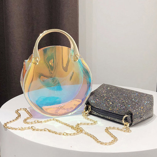 undercover-witch: Glitter &amp; Holographic Transparent Bag discount: Crystal15