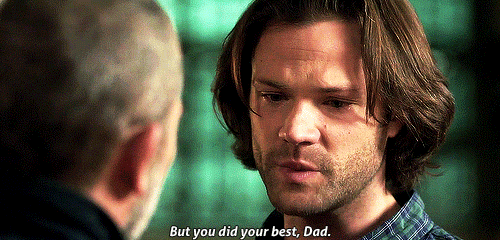 inacatastrophicmind:SPN writers: John did the best he could!Me: