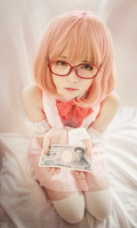 cosplayeverywhere:  Kyoukai no Kanata (境界の彼方) ~ Mirai Kuriyama (栗山 未来) 