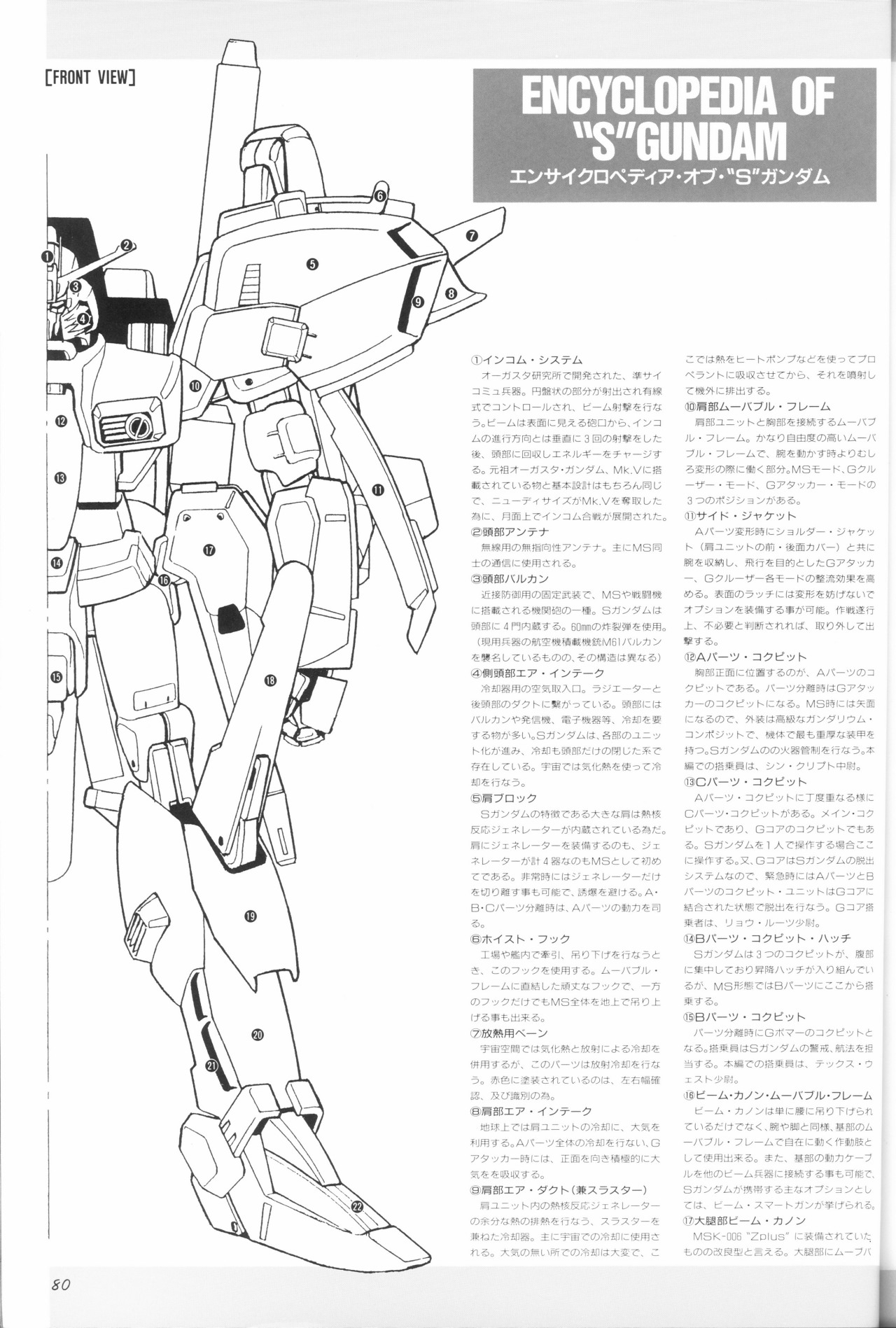 jinwylie:   The S Gundam was a very heavily armed and armored mobile suit. Constructed
