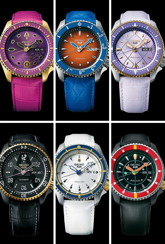 JJBA City Hall」 — Promotional material for Seiko x JoJo wristwatches...