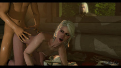 Ciri Caught (Animation)“Just checking how Ciri is&hellip;oh&hellip;she’s doing quite fine”Enjoy. :)