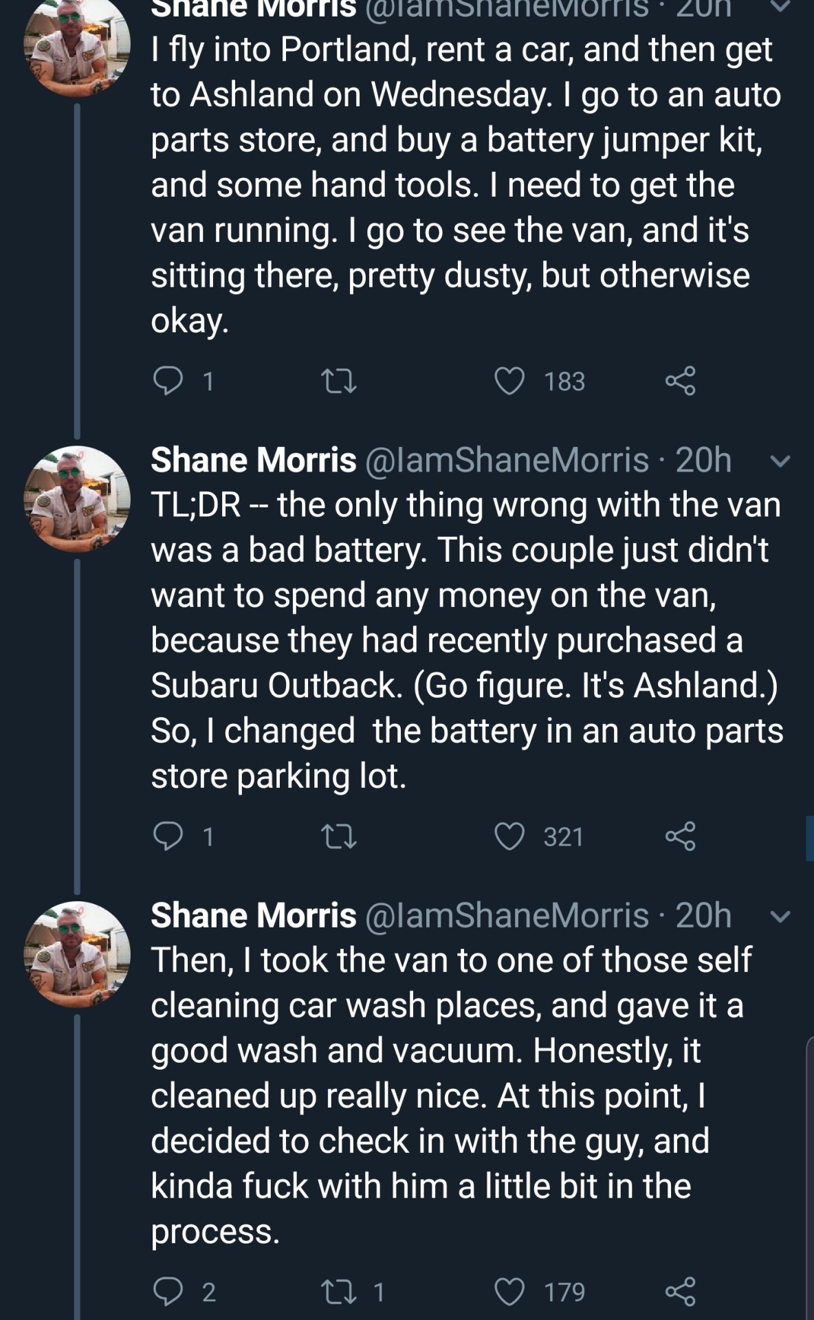 johnbrowndidnothingwrong:  lala-the-rebel:  catchymemes:    Holy fuck-  https://medium.com/@IamShaneMorris/i-lied-i-made-the-whole-thing-up-now-im-in-huge-trouble-e59da5831105