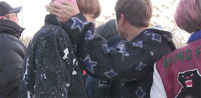 jin taking care of cold kookie is the sweetest thing ever ❤