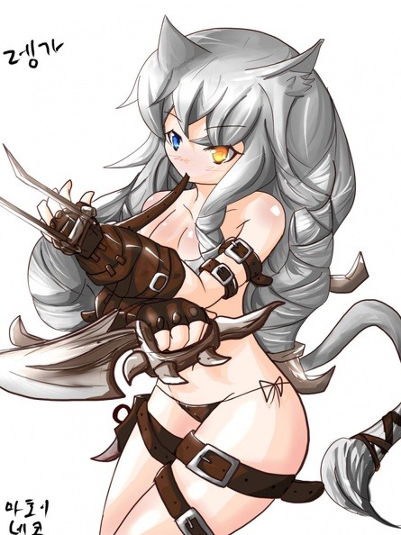 sexybossbabes:LEAGUE OF LEGENDS FEMALE RENGAR HENTAI (lolhentai)more League of Legends porn : sexybossbabes.tumblr.comA fan has asked me to upload some genderbender LoL Rengar pics, ENJOY <3Message me and tell me what you wanna see :) ! 