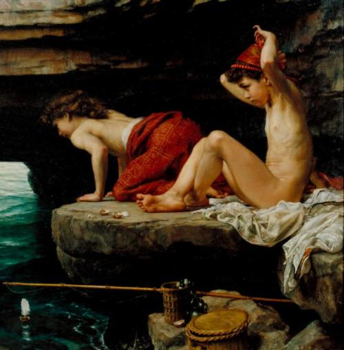 Edward Poynter - Outward Bound (1886)