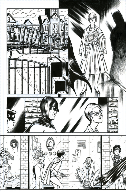 Holy release date, Batman!Tomorrow my issue (#3) of Batman &lsquo;66 hits the stands! Above is a loo