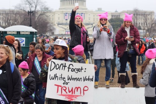 lilthot: My favorite sign at the women’s march. The nonchalant lollipop sucking is also a mood