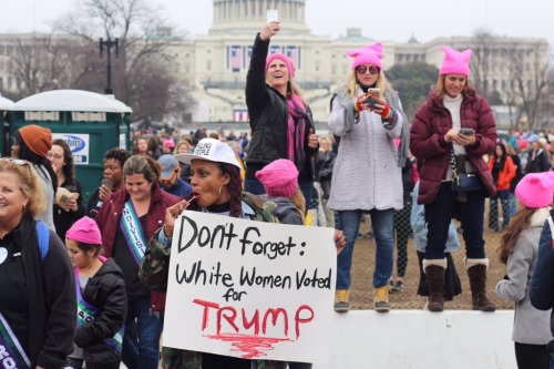 lilthot:My favorite sign at the women’s march. The nonchalant lollipop sucking is also a mood 