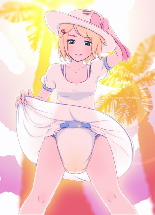 blazylazy: Peek a boo! Sammy having fun under the sun ;) Keep up with my latest art, commissions and