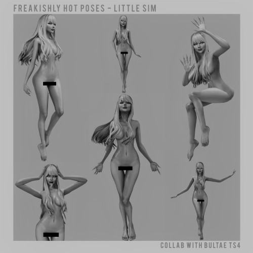 ‘Freakishly Hot’ Halloween Pose Pack N21Sooo excited to finally share this collaboration