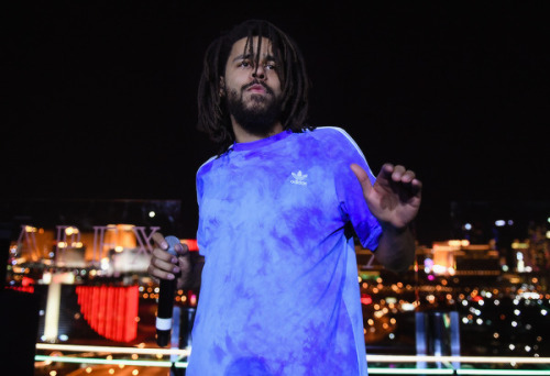 J. Cole Performs At Apex Social Club In Las Vegas, NV