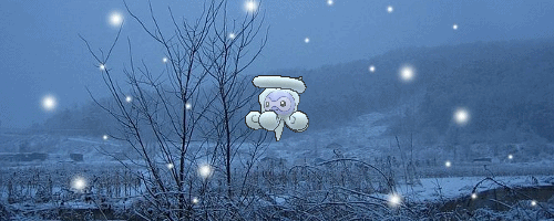 artikoono:Castform & his forms in different weather.