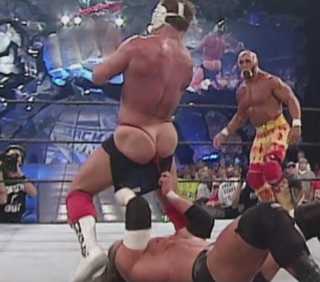 mostlywrestlingstuff:  hot4men  That is one hell of an ass! I&rsquo;ve been meaning