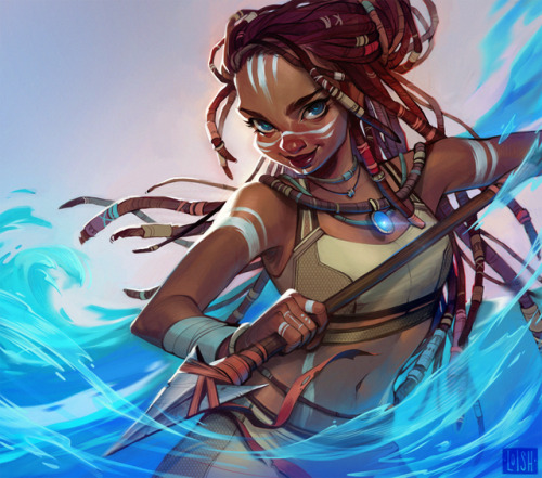 loish:my cover art for CDQ issue 6! I made it a while ago but forgot to post! 
