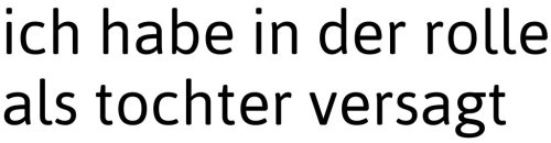 werd mal wieder glücklich