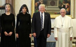 dragoni:   Pope Francis Keeping His Distance