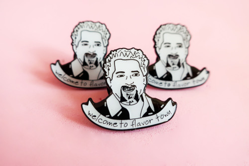 Guy Fieri Welcome to Flavor Town Enamel Pin, $10 