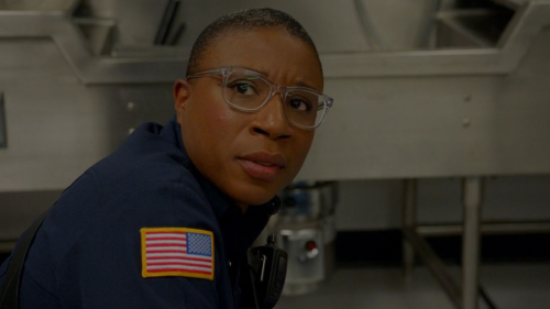 The canon LGBT+ character of the day isHenrietta Wilson from 9-1-1, who is a lesbian!