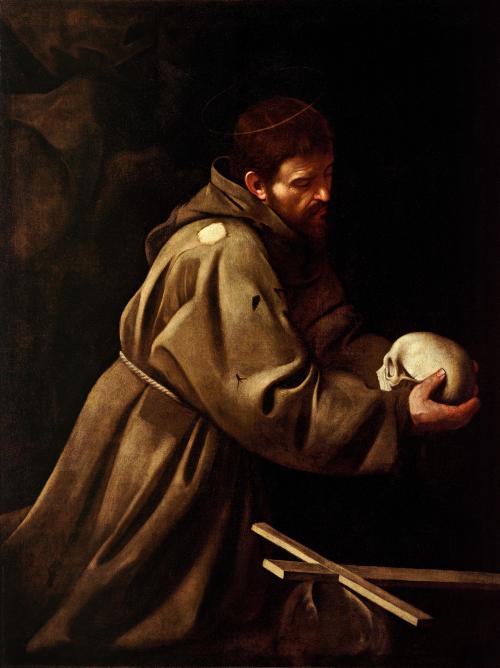 caravaggista:  Caravaggio’s depictions of Saint Francis.