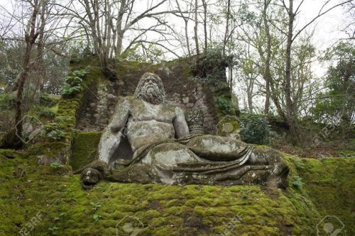 gatabella:The Sacro Bosco (Sacred Grove),colloquially called Park of the Monsters (Parco dei Mostri 