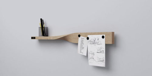 Twist Shelf by LAWA DESIGN.