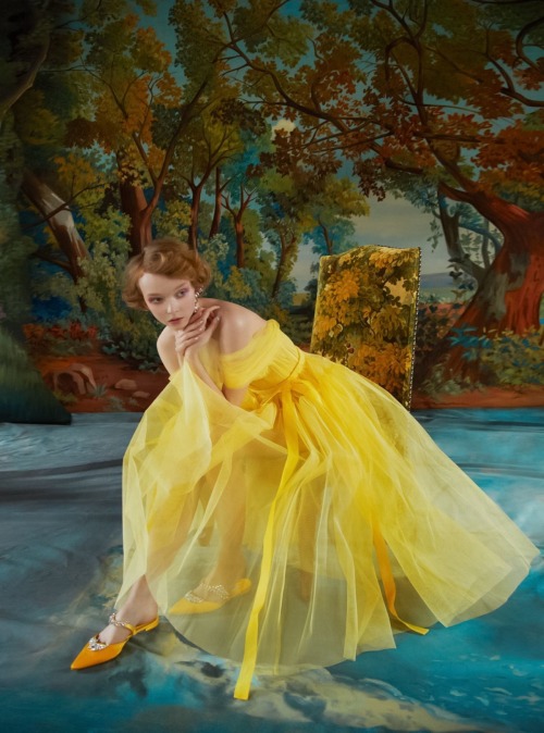 Lily Nova in “Scenes From A Royal Fantasia”, photographed by Erik Madigan Heck and style