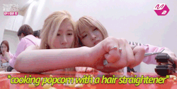 misamo:  popcorn almost killed sana + momo only cares about the popcorn lol