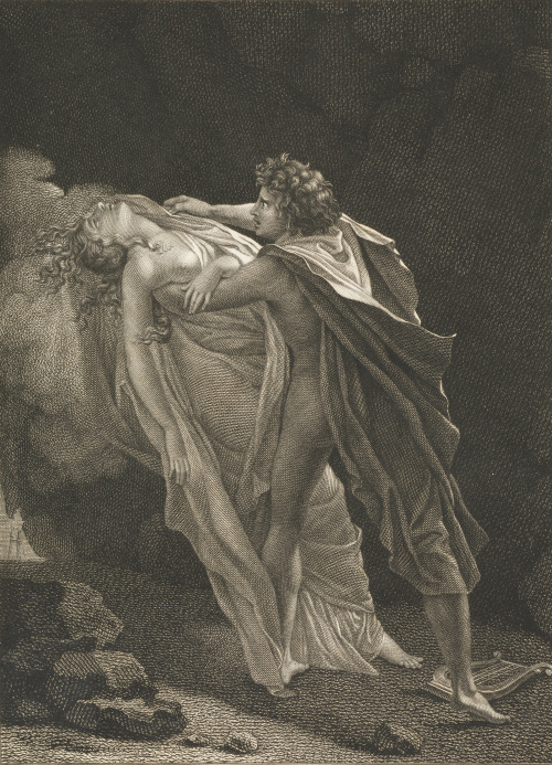 Orpheus and EurydiceAnne-Louis Girodet-Trioson (French;1767–1824) or François-Pascal-Simon Gérard (F