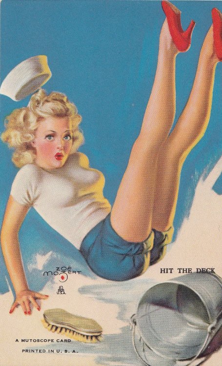 pinupgirlsart: by Zoe Mozert