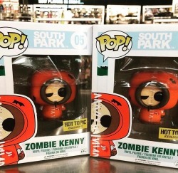 Zombie Kenny Funko Pops! Hot Topic Exclusive!