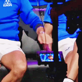 I Thought I Was Dealing Just Fine With Roger Stroking Rafa's Thigh And Then Deciding To Hold His Hand