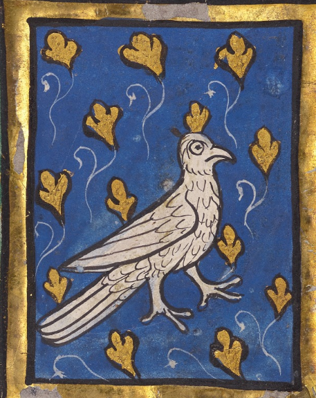 thegetty:A Hoopoe, Goose, Partridge, Peacock, Heron, Caladrius Bird, Phoenix, Night Heron, and Swan 
