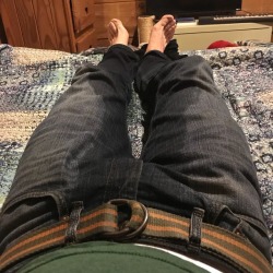 peewhereyoulike:Soaked jeans on the bed