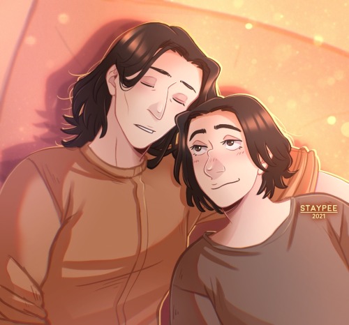 Snape and his mam.A few days late, but this is day 16 of snapetober. The prompt is I’ve got you.Tip 