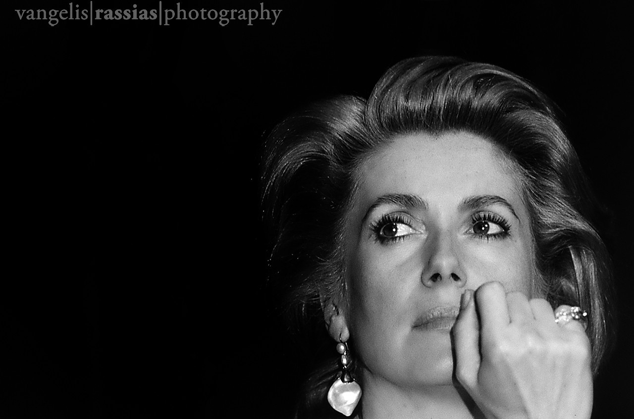Actress,Actors & Directors — #Catherine Deneuve Portrait Cannes 1984  Contax