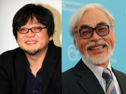 isaia:  wannabeanimator:  Hosoda, Miyazaki