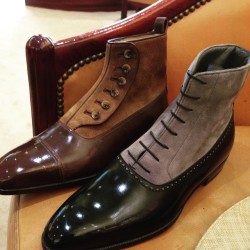 brandonchau63:  Aubercy Paris MTM Balmoral boots. #Menswear #Aubercy #Paris #Shoes