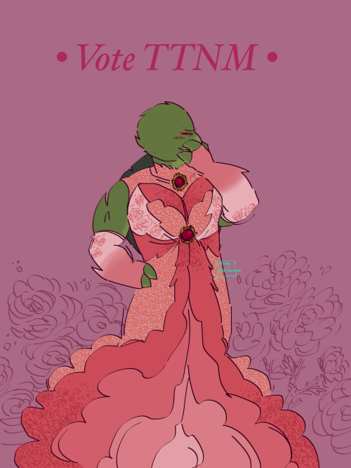 GO VOTE TTNM RIGHT NOW!! DO IT FOR TTNM RAPH IN A DRESS!!