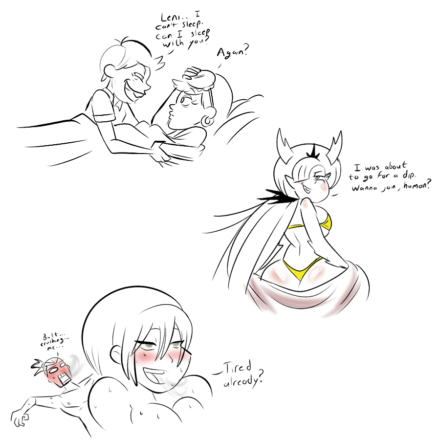 chillguydraws: Full images of tonight’s doodles. Now to screw up posting them on