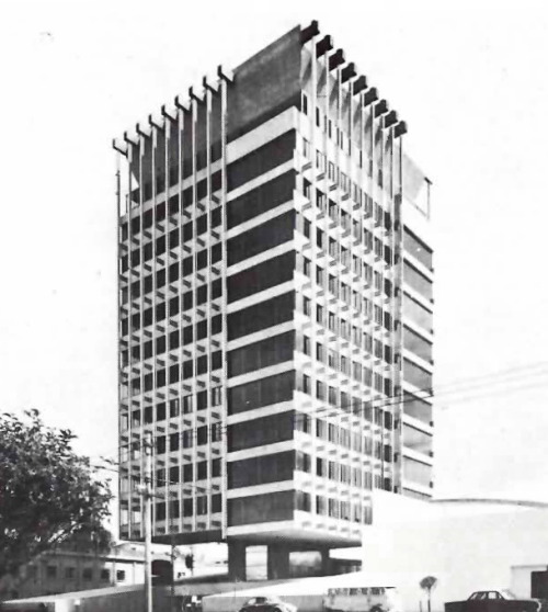 unavidamoderna: Edificio Celanese Mexicana, Av Revolución 1425, Campestre, Álvaro Obre