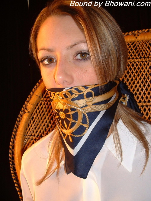 graybandanna:  Love this triangle scarf gag porn pictures