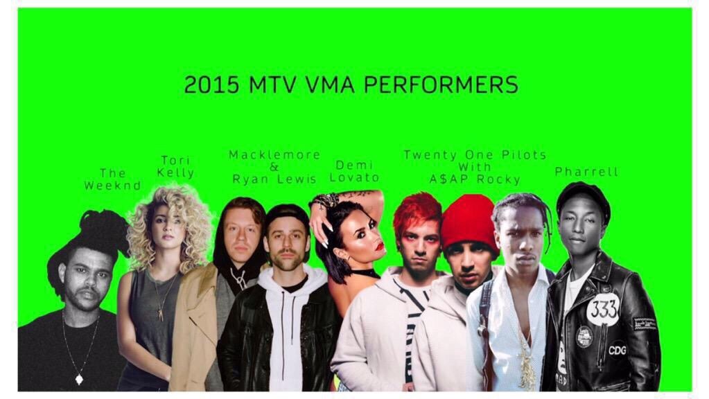 commongayboy:  This looks like a list for the pre-show not the actual show 