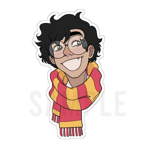 ATTENTION ATTENTION!Christmas at Hogwarts Drarry stickers now available on my etsy! :DThey come in a