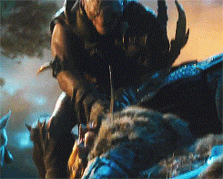 queeentauriel:  You! What were you doing? You nearly got yourself killed. Did I not