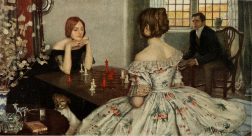 heaveninawildflower:
“ ‘Chess’ by Leonard Campbell Taylor. Plate from 'The International Studio’ 1915 (Volume 55). Published John Lane & Co. New York.
archive.org
”